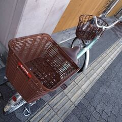 Misty Light[ミスティライト]22吋 ファミリーサイクル(小径車) アルミ/変速なし/ミストグリーン