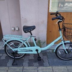 [DAINICHI] ander perry(アンダーペリー)20吋 ファミリーサイクル(小径車) 内装3段/LEDオート/クラッシックグリーン