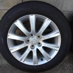 MPV純正ホイールとアップガレージで購入したタイヤのセット