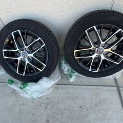 ほぼ新品！軽自動車用　ダンロップエナセーブ　アルミセット