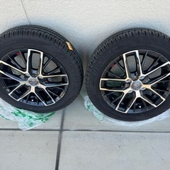 ほぼ新品！軽自動車用　ダンロップエナセーブ　アルミセット