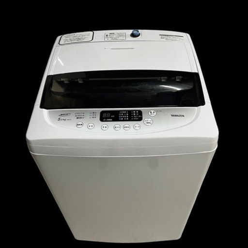【ジ　1119-20】 YAMAZEN 全自動洗濯機　2019年7-12月期製　YWMA-50 山善