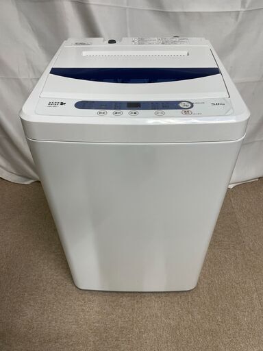 【北見市発】ヤマダセレクト YAMADASELECT 全自動洗濯機 YWM-T50A1 2019年製 5.0kg 白 (E2171shtY)