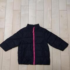 【美品】女の子 ダウンジャケット コート ジャンバー 水色 100cm