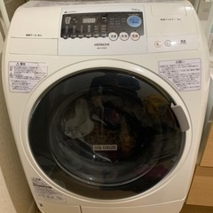 【乾燥は故障】日立、洗濯乾燥機、BD-V1500L 2014年購入
