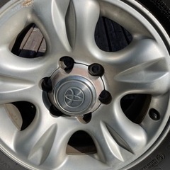 ばり山スタッドレス＋ハイラックスサーフ純正ホイール4本セット