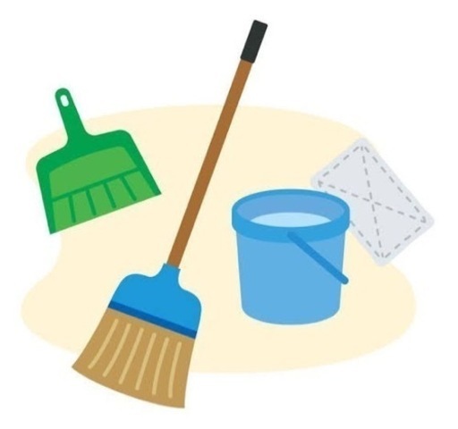 東区の施設を毎朝30分ほどの清掃‍♂️明後日まで！