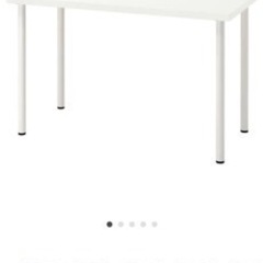 中古IKEAテーブル（ホワイト120x60x73）売ります