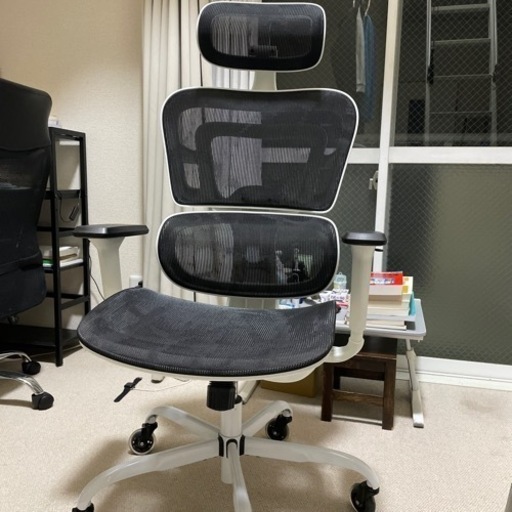 KERDOM 全面メッシュチェア ワークチェア オフィスチェア リクライニングチェア 人間工学椅子