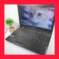 集計作業に！　初心者の方に最適！　ノートパソコン　Win10搭載