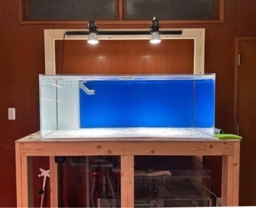 アクリル水槽 120×60×45オーバーフローセット