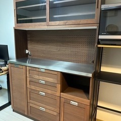 末次家具工芸 Fino 定価23万円 キッチンボード 引取限定