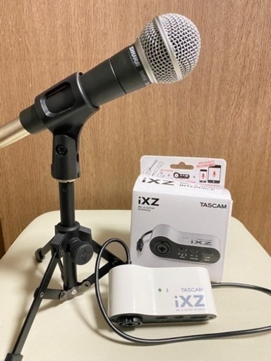 【美品】SHUREマイク iXZインターフェースセット SONYマイクのオマケ付