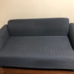 【引取り決定】2人掛けソファー(IKEA)