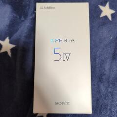 未使用品]Xperia 5 IV softbank Ecru White Android スマホ本体 - Xperia 