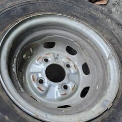 希少　ホンダ N-３６０　１０インチ　純正？　鉄ホイール　４本