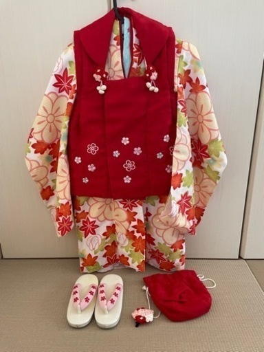 七五三 3歳　被布　着物　小町kids