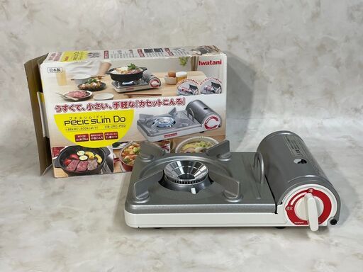 A4089　Iwatani　イワタニ　プチスリムドゥ　カセットコンロ　ミニサイズ　CB-JRC-PSD