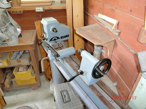 いまは無き米国デルタ社製 12インチ無段変速木工旋盤