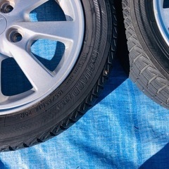 冬タイヤ 155/65R14 軽自動車コンパクトカー用アルミ付き4本組