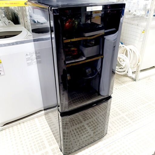 【家具・家電複数購入で割引可】三菱/MITSUBISHI 冷蔵庫 MR-P15C-B 2018年製 146L