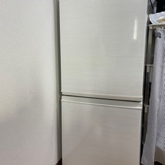シャープ(SHARP)冷蔵庫　SJ-D14D-W 2018