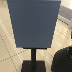 ★ジモティ割あり★  スタンドポスト ブルー H100.5×D24×W36 クリーニング済み HJ1334 ☆ジモティ割あり☆ スタンドポスト ブルー H100.5×D24×W36