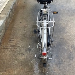 235 パナソニック新機種電動アシスト自転車viviDX26インチ　シルバーボディー 235 パナソニック新機種電動アシスト自転車viviDX26インチ シルバー