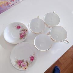 Noritakeティーカップ、小皿