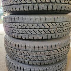 スタッドレスタイヤ　165R14 BRIDGESTONE　BLI...