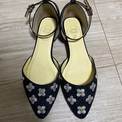 美品✨️お花の靴👠🌼*･