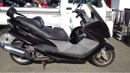 YAMAHA  ジャンク扱い‼️ マジェスティ125 FI 仕上げベース車両‼️ インジェクション　実動　125cc メットインスクーター　ピンクナンバー　福岡市南区 YAMAHA ジャンク扱い‼️ マジェスティ125 FI 仕上げベース車両