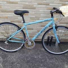 中古自転車 ルイガノ2×8段変速 450MM 軽整備済み 防犯登...