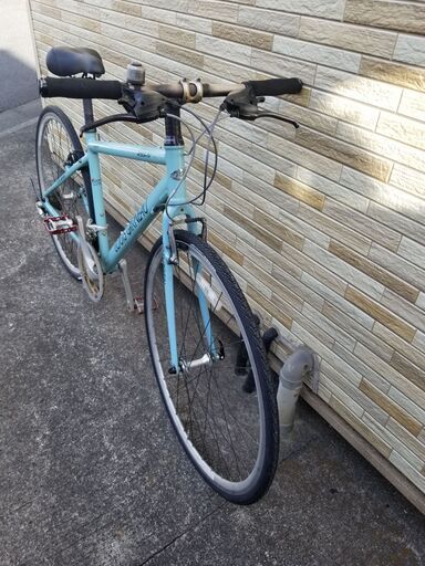 中古自転車 ルイガノ2×8段変速 450MM 軽整備済み 防犯登録対応 町田