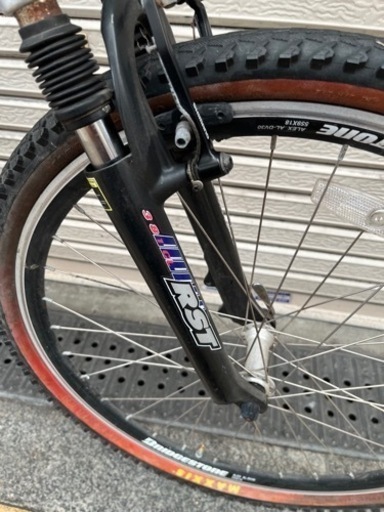 マウンテンバイク 前後サスペンション ブリヂストン スラッガー 