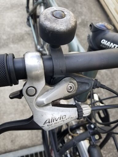 中古自転車 ジャイアント3×8段変速 480mm LEDオートライト 軽整備