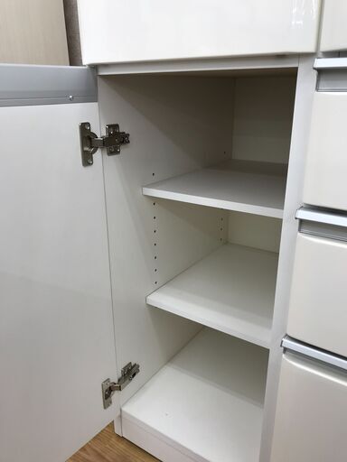 ☆ジモティ割あり☆ ニトリ レンジボード 白 H200×D42.5×W80