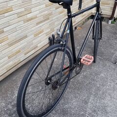 中古自転車 ピストバイク シングル 大きめサイズ600mm 軽整備済み
