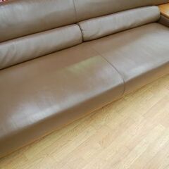 CONDE HOUSE 3人掛けソファ ボルス 幅239×奥83×高67cm 革