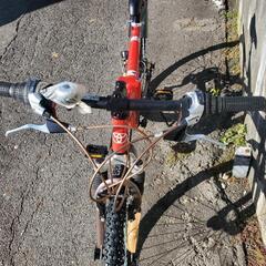 B195 未使用保管品☆TOYOTA☆マウンテン折り畳みバイク☆21段変速☆26