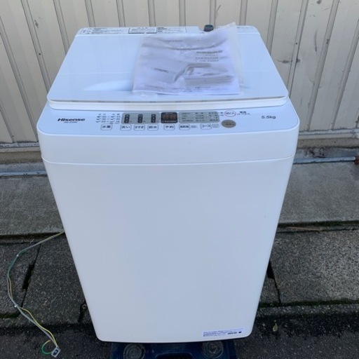 Hisense 全自動電気洗濯機 HW-E5504 5.5kg 2022年製