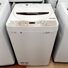 SHARP 6kg全自動洗濯機 ES-G6D 2020年製 中古品 