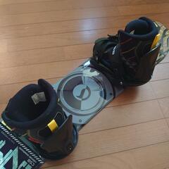 子供 CSBスノーボード 100 ビンディング IGNIOブーツ 19cm セット