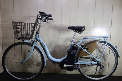 新基準美品！ブリヂストン アシスタベーシック A6B16 リチウム長持ちタイプ3.1AH 26インチ 3段 LED　BLUE 新基準美品！ブリヂストン アシスタベーシック A6B16 リチウム長持ち