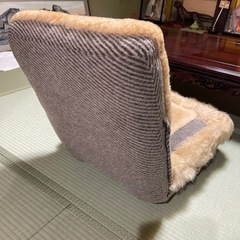 ムートン 羊 高級座椅子2つ セット