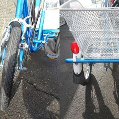 大人用三輪車 SWINGCHARLIE 16インチ 三輪自転車 カゴ 荷台 