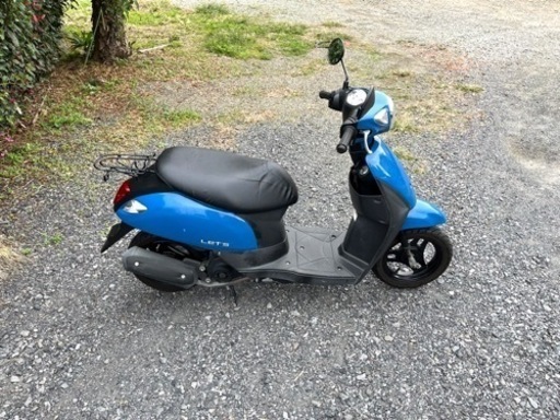 685. 動画あり　スズキ　レッツ　現行型　原付　バイク　50cc   車体