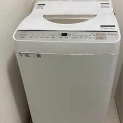 【引き取り先決定】乾燥機能付き洗濯機　5.5kg