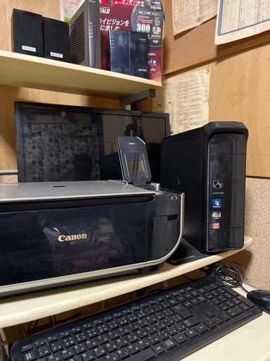 デスクトップ　パソコン　コピー機　パソコン関連品