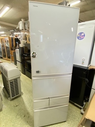 【冷蔵庫】東芝５Door冷蔵庫 430L ワンタッチオープナー【冷蔵庫/生活家電/洗濯機 高価買取アールワン田川】